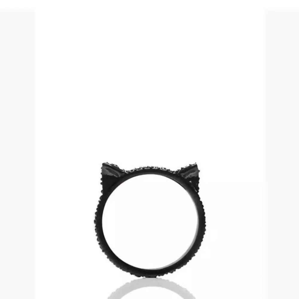 Kate Spade Black Cat ring size 5 - Picture 5 of 5